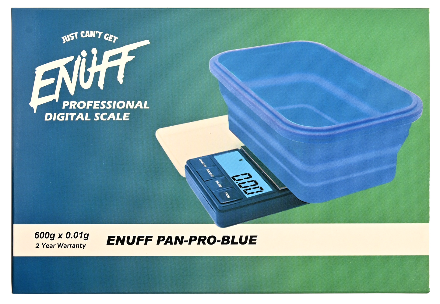 Enuff Digital Scale Pan Pro Blue– 600g x 0.01g