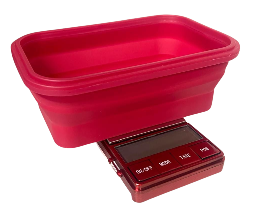 Enuff Digital Scale Pan Pro Red– 600g x 0.01g