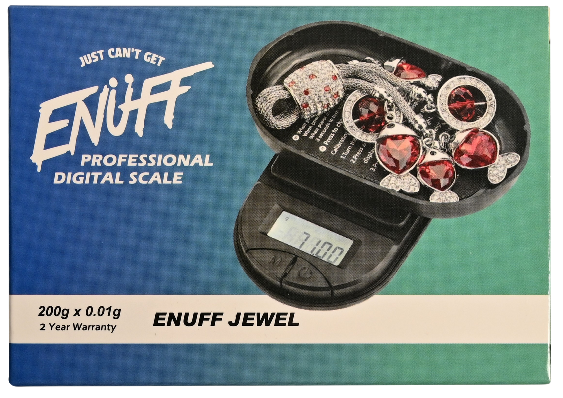 Enuff Jewel Digital Scale 200g x 0.01g