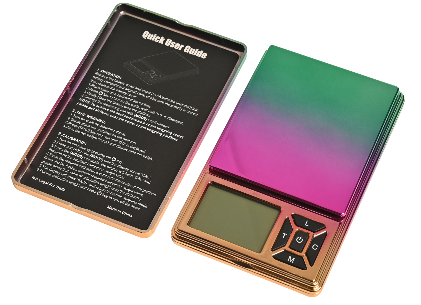 Enuff Chrome Digital Scale 100g x 0.01g