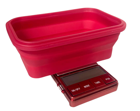 Enuff Digital Scale Pan Pro Red– 600g x 0.01g