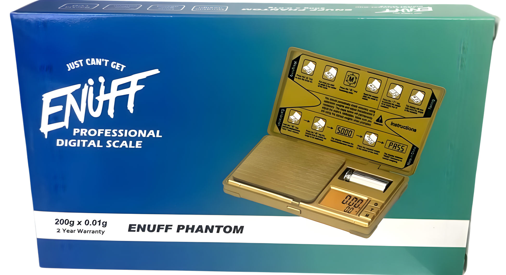 Enuff Phantom Digital Scale 200g x 0.01g